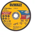DEWALT TARCZA METAL  76x1,6mm DO DCS438 /3szt.