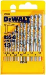 DEWALT WIERTŁO METAL HSS-G KPL.13szt. ...