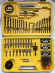 DEWALT ZESTAW WIERTEŁ I BITÓW 100cz.