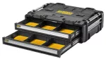DEWALT SKRZYNIA TOUGHSYSTEM 2,0 DXL 2 x SZUFLADA PŁYTKA