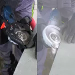 DISTAR PRZYSTAWKA ODSYSAJĄCA DO SZLIFIERKI KĄTOWEJ DUSTER 45 115mm-125mm