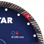 DISTAR TARCZA DIAMENTOWA SUPER MAX 232 x 2,6 x 22,23mm TURBO