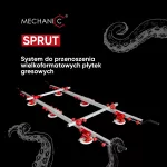 DISTAR SYSTEM PRZENOSZENIA/TRANSPORTU PŁYT WIELKOFORMATOWYCH SPRUT