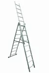 DRABEST DRABINA ALUMINIOWA  3x9 BASIC
