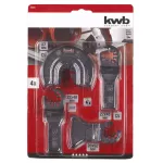 EINHELL ZESTAW OSPRZĘTU MULTITOOL 4szt.