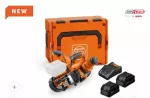 FEIN PIŁA TAŚMOWA DO METALU ABAS 18-63 AS SET 2x8.0Ah