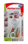 FISCHER KOŁEK DUOPOWER  8x40 Z HAKIEM OCZKOWYM /2szt.