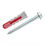 FISCHER KOŁEK DUOPOWER 10x50 S 25szt. Z WKRĘTEM