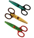 FISKARS KIDZORS, ZESTAW 3 SZT. NOŻYCZEK OZDOBNYCH 
(ALIGATOR, WĄŻ, ŻABA)