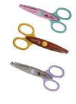 FISKARS KIDZORS, ZESTAW 3 SZT. NOŻYCZEK OZDOBNYCH 
(HIPOPOTAM, WIELBŁĄD, JEŻ)