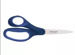 FISKARS NOŻYCZKI SZKOLNE 18 CM, LEWORĘCZNE, NIEBIESKI BROKAT