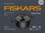 FISKARS GARNEK 3,5 L Z POWŁOKĄ NIEPRZYWIERAJĄCĄ I Z POKRYWKĄ HARD FACE