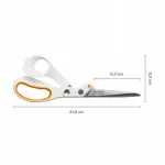 FISKARS NOŻYCZKI AMPLIFY DO SZYCIA 21cm DO GRUBYCH MATERIAŁÓW