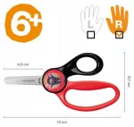 FISKARS NOŻYCZKI DZIECIĘCE 13cm MAGIC MORPH NINJA