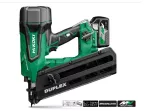HIKOKI GWOŹDZIARKA 36V NR3675DD WRZ 45-75mm DUPLEX 2x2,5Ah MV BL WALIZKA