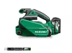 HIKOKI SZLIFIERKA TAŚMOWA  36V SB3608DA WPZ 76x533mm 2x2,5Ah MV HSC