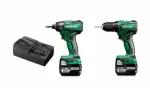 HIKOKI ZESTAW 18V KC18DD WAZ (DS18DD + WH18DD) 2x5,0Ah HSC