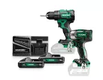 HIKOKI ZESTAW 18V KC18DE WFZ (DS18DD + WH18DD) 2x4,0Ah HSC