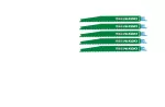 HIKOKI BRZESZCZOT DO PIŁ SZABLASTYCH RPD40B/S3456XF 200mm /5szt.