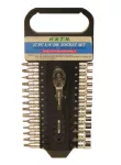 HONITON ZESTAW KLUCZY  27el. 1/4"