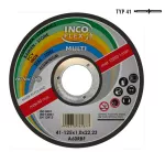 TARCZA METAL INCOFLEX  125*1,6 MULTI METAL / PCV / BETON....