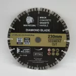 TARCZA DIAMENTOWA 230mm  25,4/22,23 SEGMENT TURBO CUT  INDIAN PROFESSIONAL