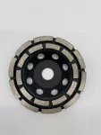 TARCZA DIAMENTOWA DO SZLIFOWANIA BETONU 125mm DOUBLE ROW INDIAN PROFESSIONAL