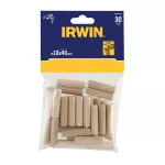 IRWIN KOŁKI DO ŁĄCZENIA ELEMENTÓW DREWNIANYCH 10 x 40mm  /30szt.