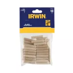 IRWIN KOŁKI DO ŁĄCZENIA ELEMENTÓW DREWNIANYCH 8 x 40mm  /40szt.