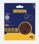 IRWIN KRĄŻEK ŚCIERNY OTW. 125mm  P 60  /5szt.