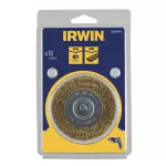 IRWIN SZCZOTKA TARCZOWA Z TRZPIENIEM  75mm x 10mm