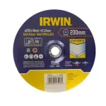 IRWIN TARCZA DO SZLIFOWANIA METALU/STALI NIERDZEWNEJ WYPUKŁA 230mm x 6,0mm x 22,23mm