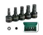 JONNESWAY KLUCZ IM.UDAR. 3/4"KPL.5szt.S05A6105S 14, 17, 19, 22, 24 mm.