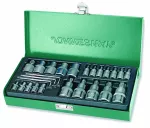 JONNESWAY KPL.NAS. I TRZP. 25cz.(1/4/ 1/2")TORX