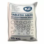 K2 TABLETKI SOLNE DO UZDATNIANIA WODY, ŚREDNICA. SÓL TABLETKOWANA 25KG