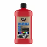 K2 WOSK KOLORYZUJĄCY NABŁYSZCZA I CHRONI. COLOR MAX 500 CZERWONY 500ML
