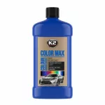 K2 WOSK KOLORYZUJĄCY NABŁYSZCZA I CHRONI. COLOR MAX 500 NIEBIESKI 500ML
