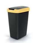 KEDEN KOSZ NA ŚMIECI COMPACTA Q 12L - JASNY ŻÓŁTY/CZARNY