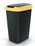 KEDEN KOSZ NA ŚMIECI COMPACTA Q 25L - JASNY ŻÓŁTY / CZARNY