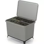 KEDEN KOSZ NA ŚMIECI SYSTEMA - SMOOTH GRAY