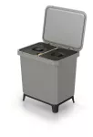 KEDEN KOSZ NA ŚMIECI SYSTEMA 2x10L - SMOOTH GRAY
