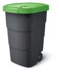 KEDEN KOSZ NA ŚMIECI WHEELER 95 L - ZIELONY