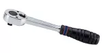 KING TONY GRZECHOTKA 1/4" 24Z. 130mm UCHWYT GUMOWY BLOKADA.