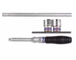 KING TONY KLUCZ DO KÓŁ KRZYŻAKOWY 1/2" Z NASADKAMI 19, 21mm.........