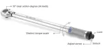 KING TONY KLUCZ DYNAMOMETRYCZNY  1/4"  5- 25Nm
