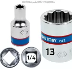 KING TONY NASADKA KRÓTKA 12K   1/4"  13x24...