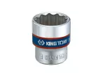 KING TONY NASADKA KRÓTKA 12K   3/8" 10mm...