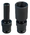 KING TONY NASADKA KRÓTKA UDAROWA  6K  1/2" 19x64... Z PRZEGUBEM