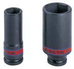 KING TONY NASADKA UDAROWA DŁUGA 1/2" CALOWA 1-1/8" x 80mm 6K