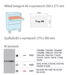 KING TONY WKŁAD DO WÓZKA WKRĘTAKI 24cz...